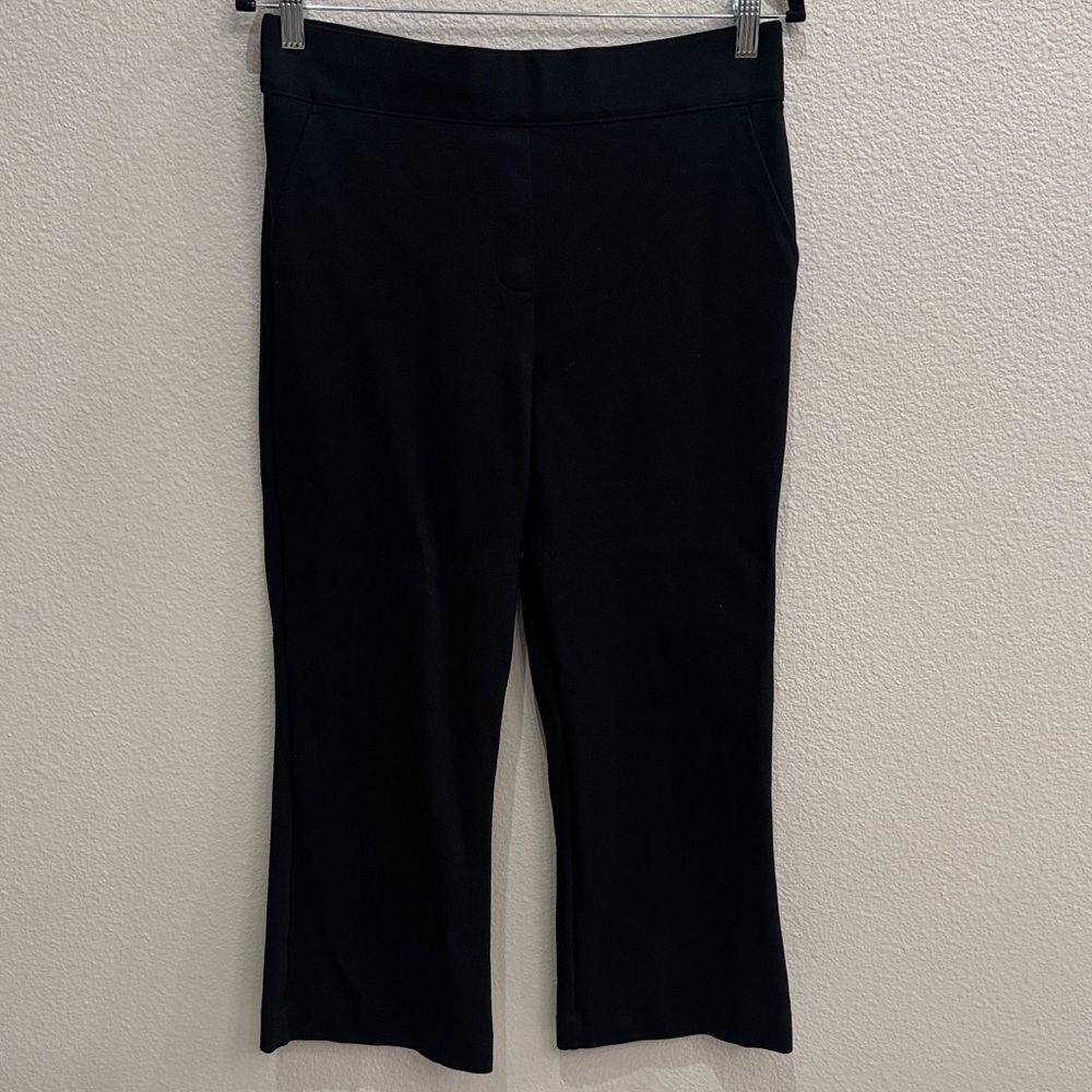 SPANX Black Women's Stretch Ponte Crop Pants